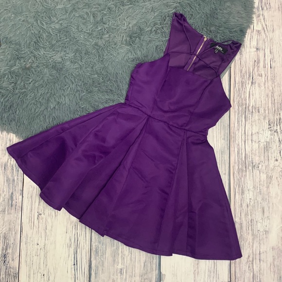 Lulu’s Purple Strappy Dress - Picture 1 of 9